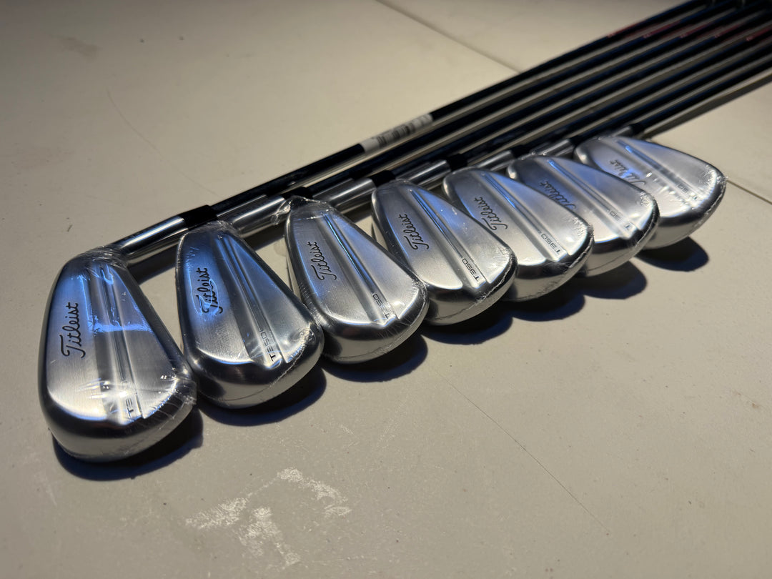 Titleist T350 4G Irons 5i-48 True Temper AMT Red R300 Right Hand - Store Display Demo