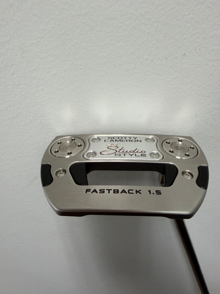 Scotty Cameron Studio Style 2025 Fastback 1.5 Putter 35" Right Hand - Store Display Demo