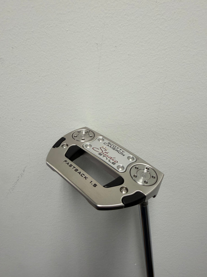 Scotty Cameron Studio Style 2025 Fastback 1.5 Putter 34" Right Hand - Store Display Demo