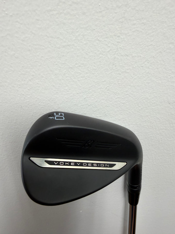 Titleist Vokey SM11 Jet Black Wedge 50° 12F Wedge Flex Right Hand - Store Display Demo