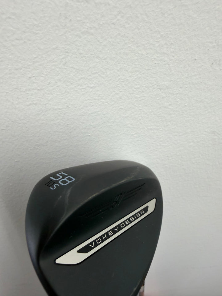 Titleist Vokey SM11 Jet Black Wedge 58° 10S Wedge Flex Right Hand - Store Display Demo