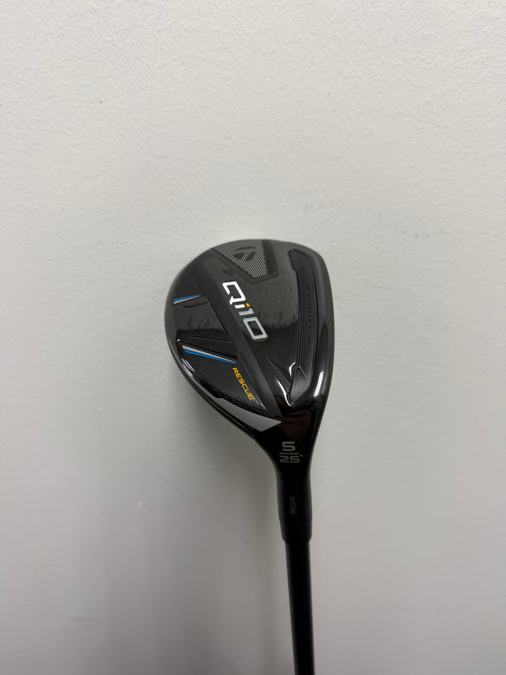 Demo TaylorMade Qi10 Rescue Hybrid - 5H 25° Senior RH