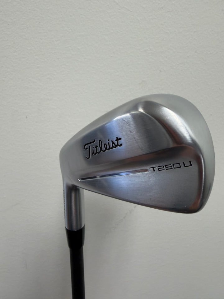 Titleist T250•U Utility 3 Iron HZRDUS 80 HY 6.0 Stiff Left Hand - Store Display Demo