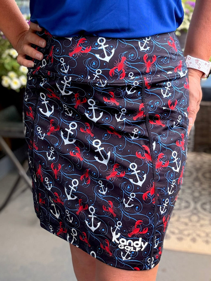 2026 Anchors Away Performance Skort