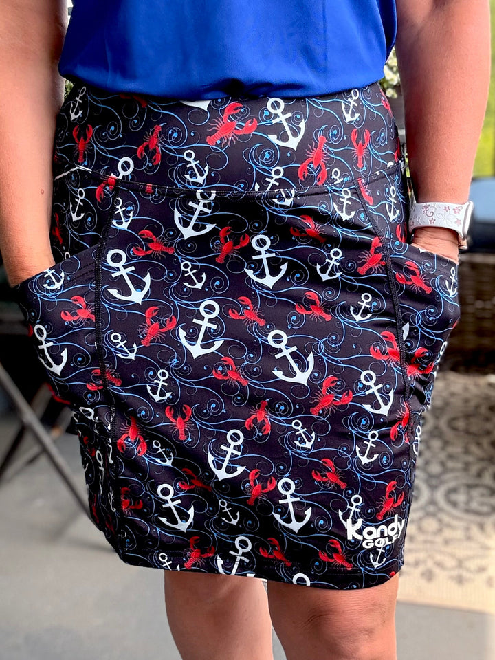 2026 Anchors Away Performance Skort