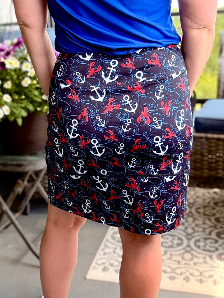 2026 Anchors Away Performance Skort