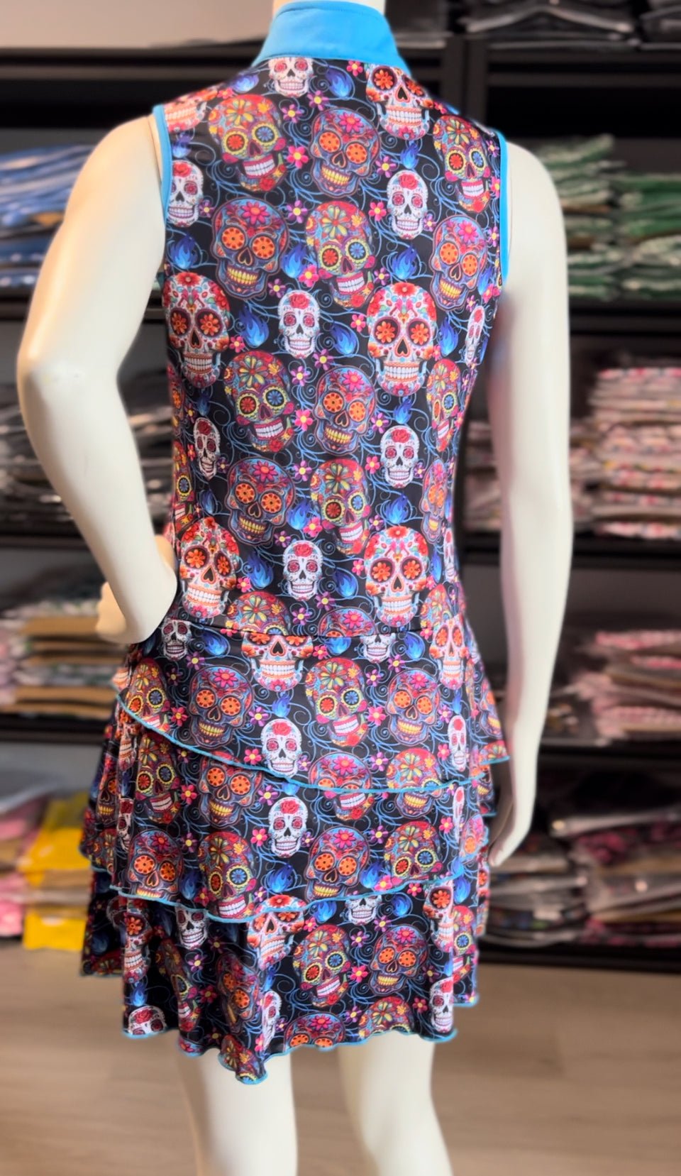 Kandy Skulls Par Tee Dresses