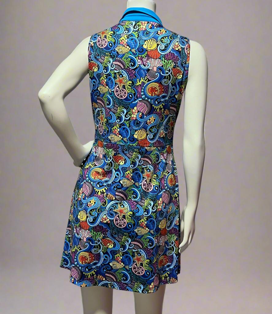 Sea More Athletic Dress with Pockets