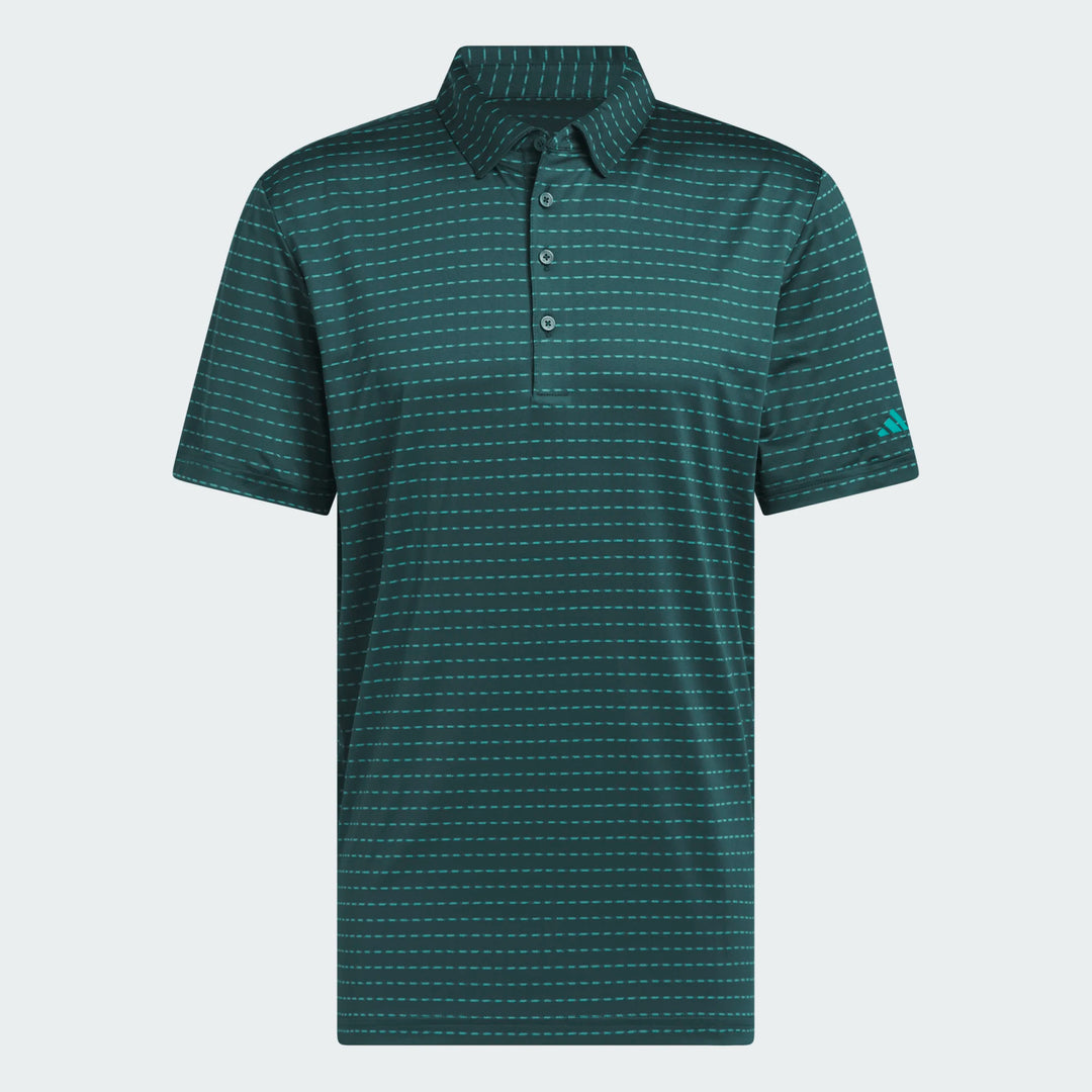 Adidas Ultimate365 Dash Stripe Men's Golf Polo