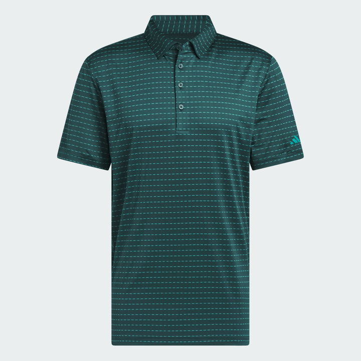 Adidas Ultimate365 Dash Stripe Men's Golf Polo