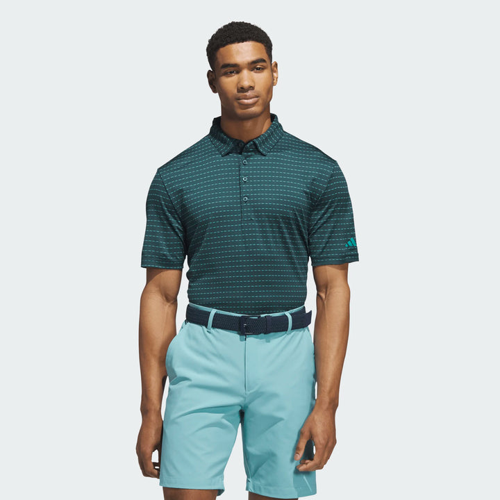 Adidas Ultimate365 Dash Stripe Men's Golf Polo