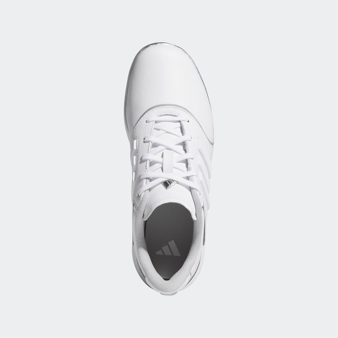 Adidas Alphaflex Zoysia Women's Golf Shoes - White - pair view