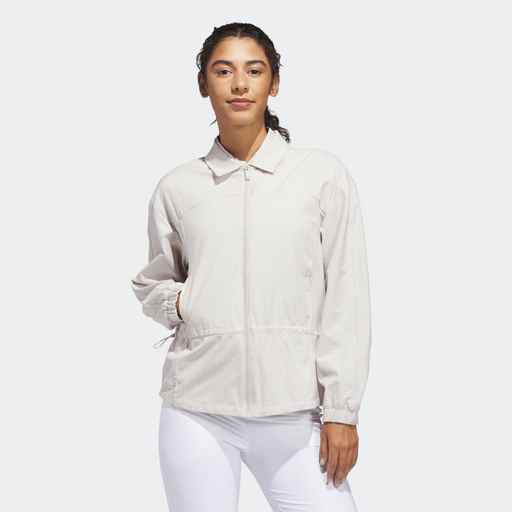 Adidas Women's Ultimate365+ Peplum Grid Jacket