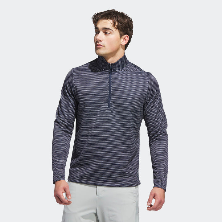 Adidas Performance Printed 1/4 Zip Pullover