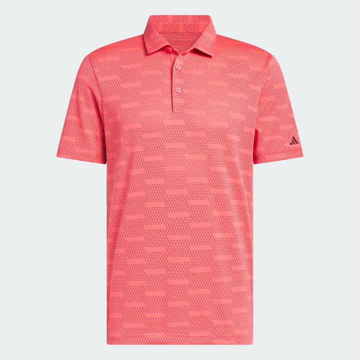 ADIDAS ULTIMATE365 JACQUARD POLO SHIRT