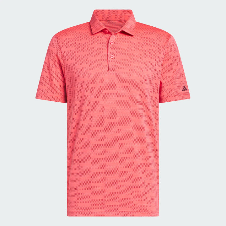 ADIDAS ULTIMATE365 JACQUARD POLO SHIRT