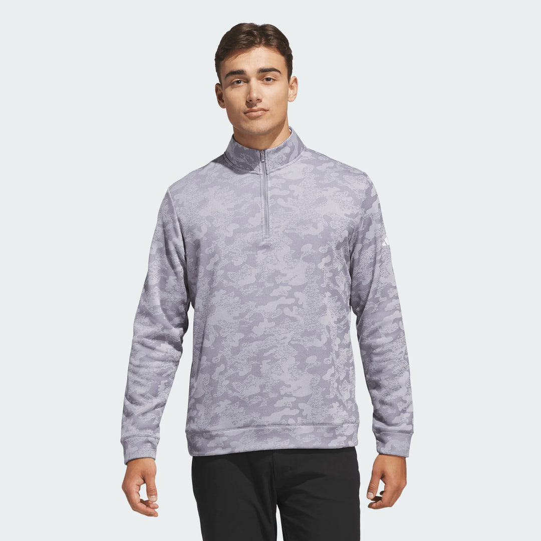 ADIDAS ULTIMATE365 DURABLE WATER REPELLANT QUARTER-ZIP SWEATSHIRT