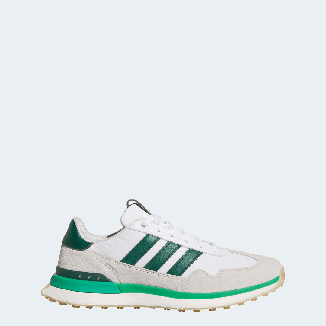 Adidas Men's S2G 26 Textile Spikeless Golf Shoes - White/Green