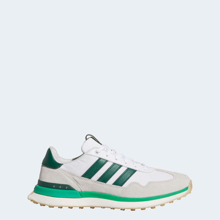 Adidas Men's S2G 26 Textile Spikeless Golf Shoes - White/Green