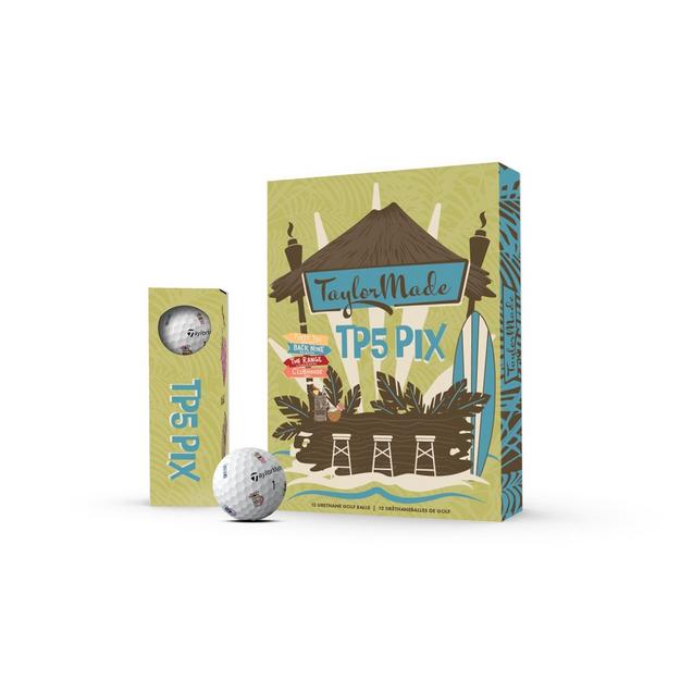 TaylorMade Limited Edition - TP5 Golf Balls - Tiki
