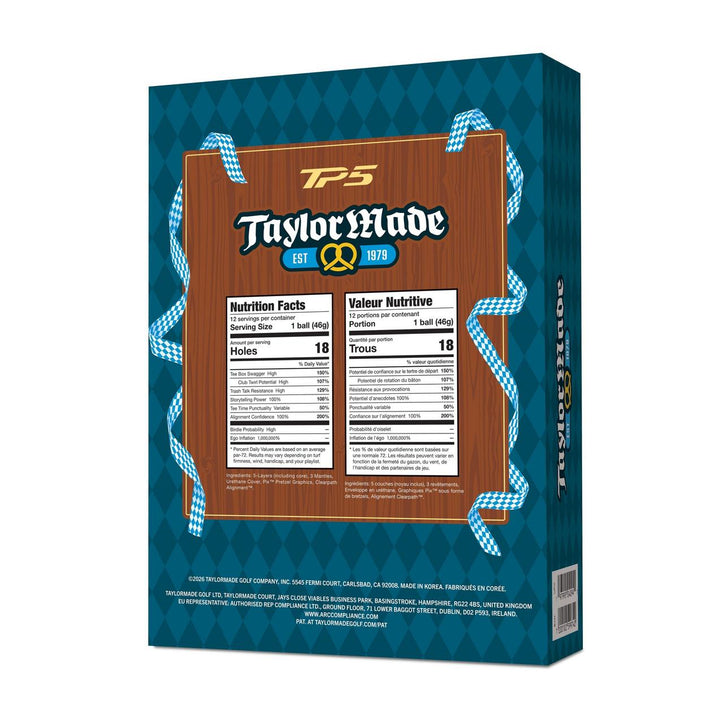 TaylorMade TP5 pix Pretzel's Collection Golf Balls