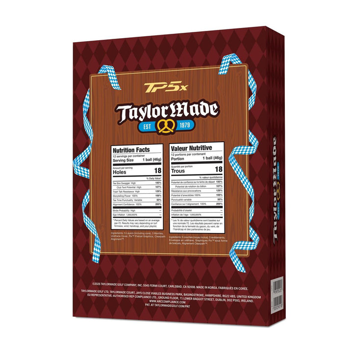TaylorMade TP5x pix Pretzel's Collection Golf Balls