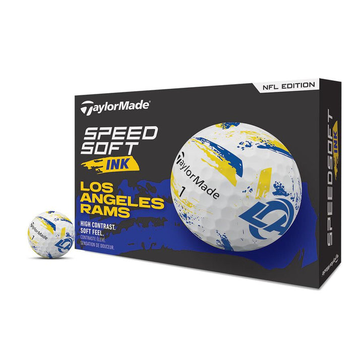 TaylorMade SpeedSoft Ink NFL Golf Balls