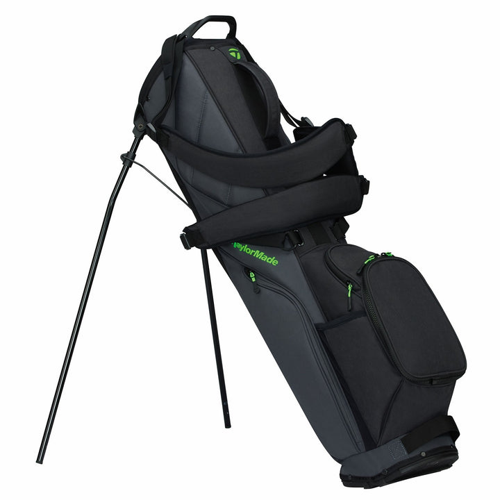 TaylorMade FlexTech Carry Stand Bag - Grey/Black/Green - view 4