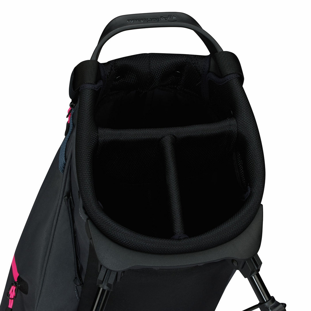 TaylorMade FlexTech Carry Stand Bag - Grey/Neon Pink - view 2