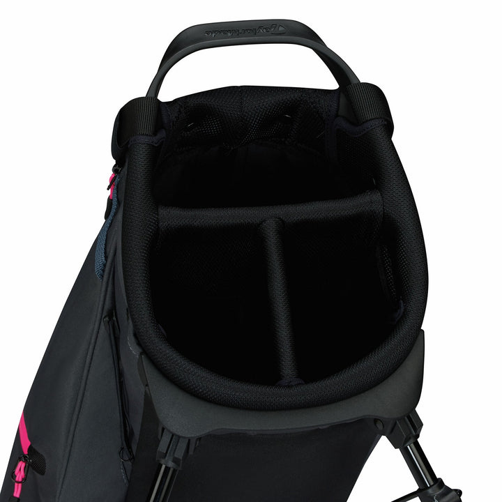 TaylorMade FlexTech Carry Stand Bag - Grey/Neon Pink - view 2