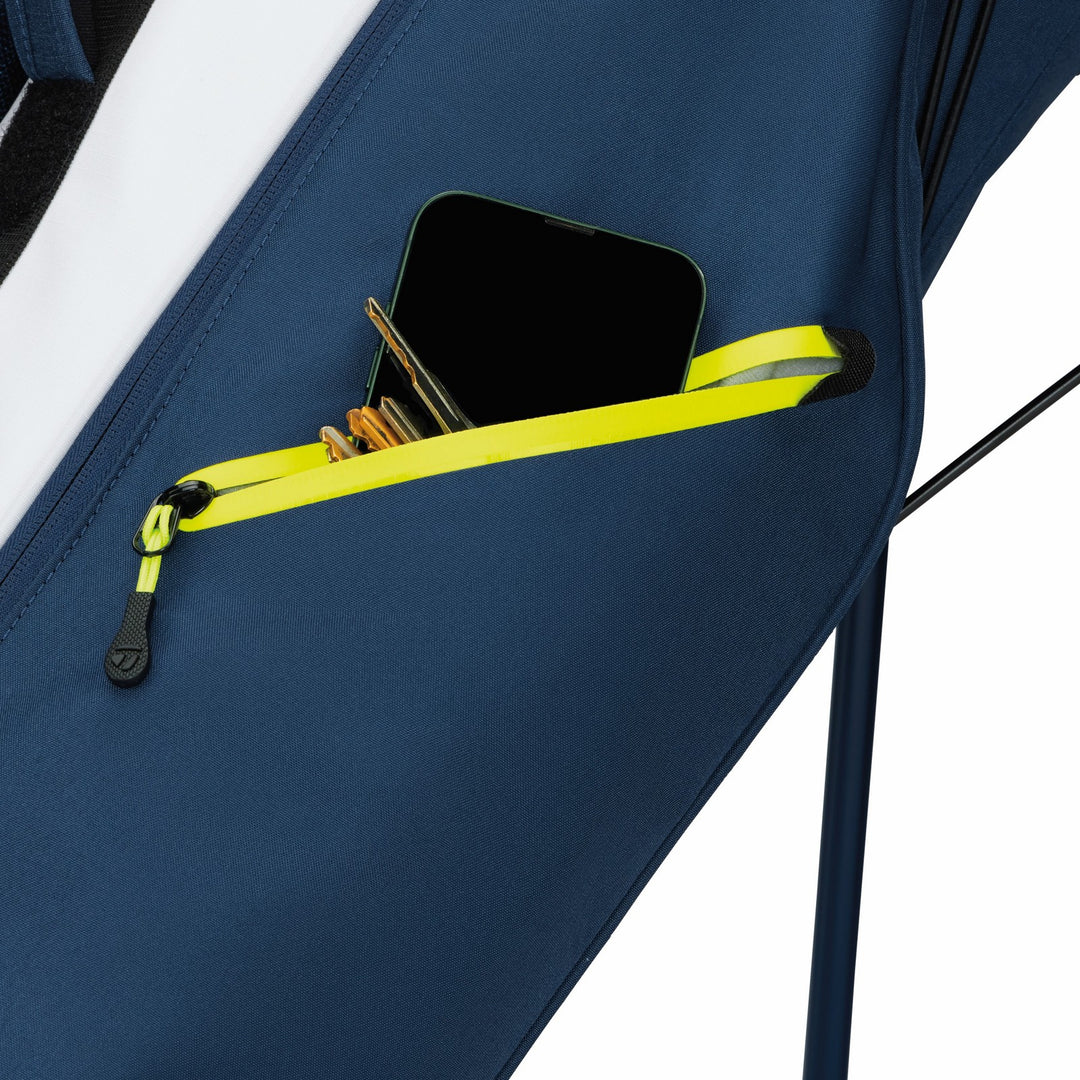 TaylorMade FlexTech Carry Stand Bag - Navy/White/Lime - view 3