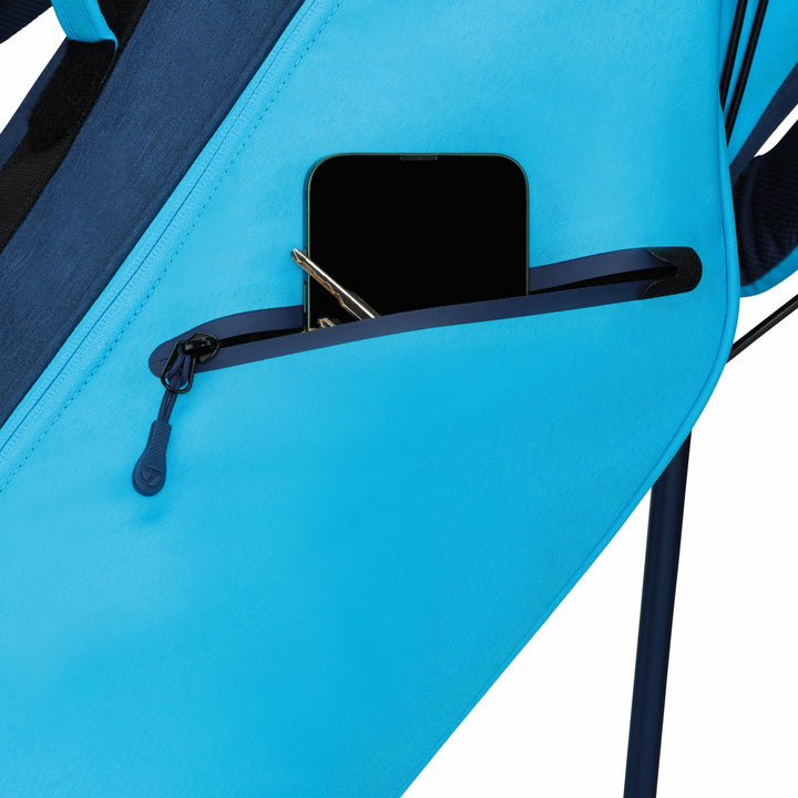 TaylorMade FlexTech Carry Stand Bag - Navy/Cyan - view 3