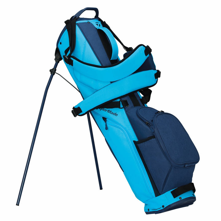 TaylorMade FlexTech Carry Stand Bag - Navy/Cyan - view 4