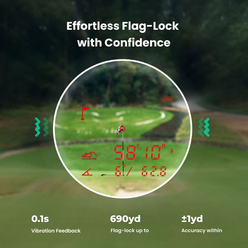 MILESEEY GenePro S1 #1 AI Golf Rangefinder
