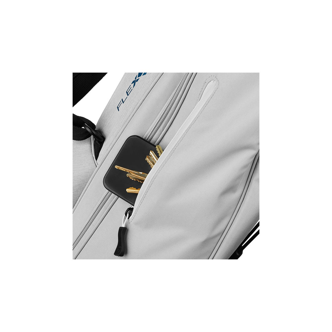 TaylorMade FlexTech Stand Bag - Silver/Navy - view 3