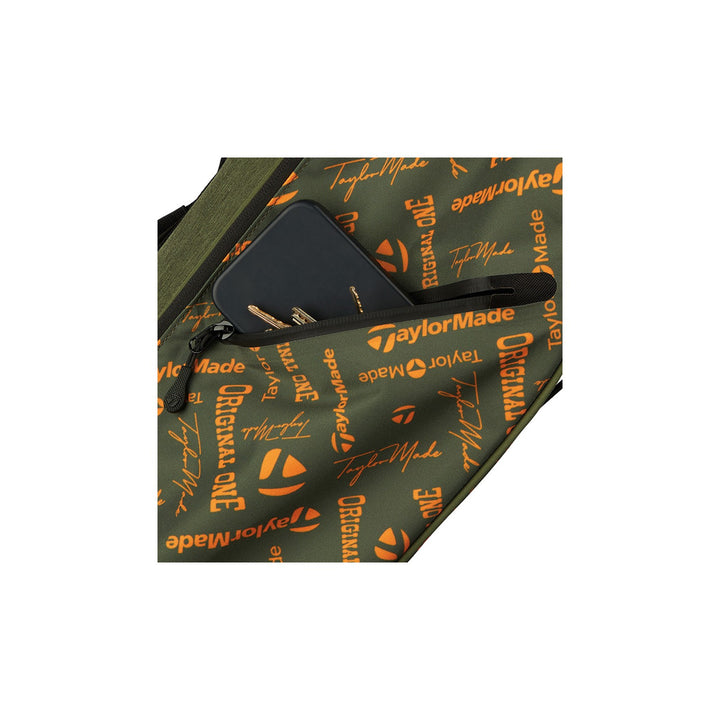 TaylorMade FlexTech Carry Stand Bag - Sage/Orange - view 3