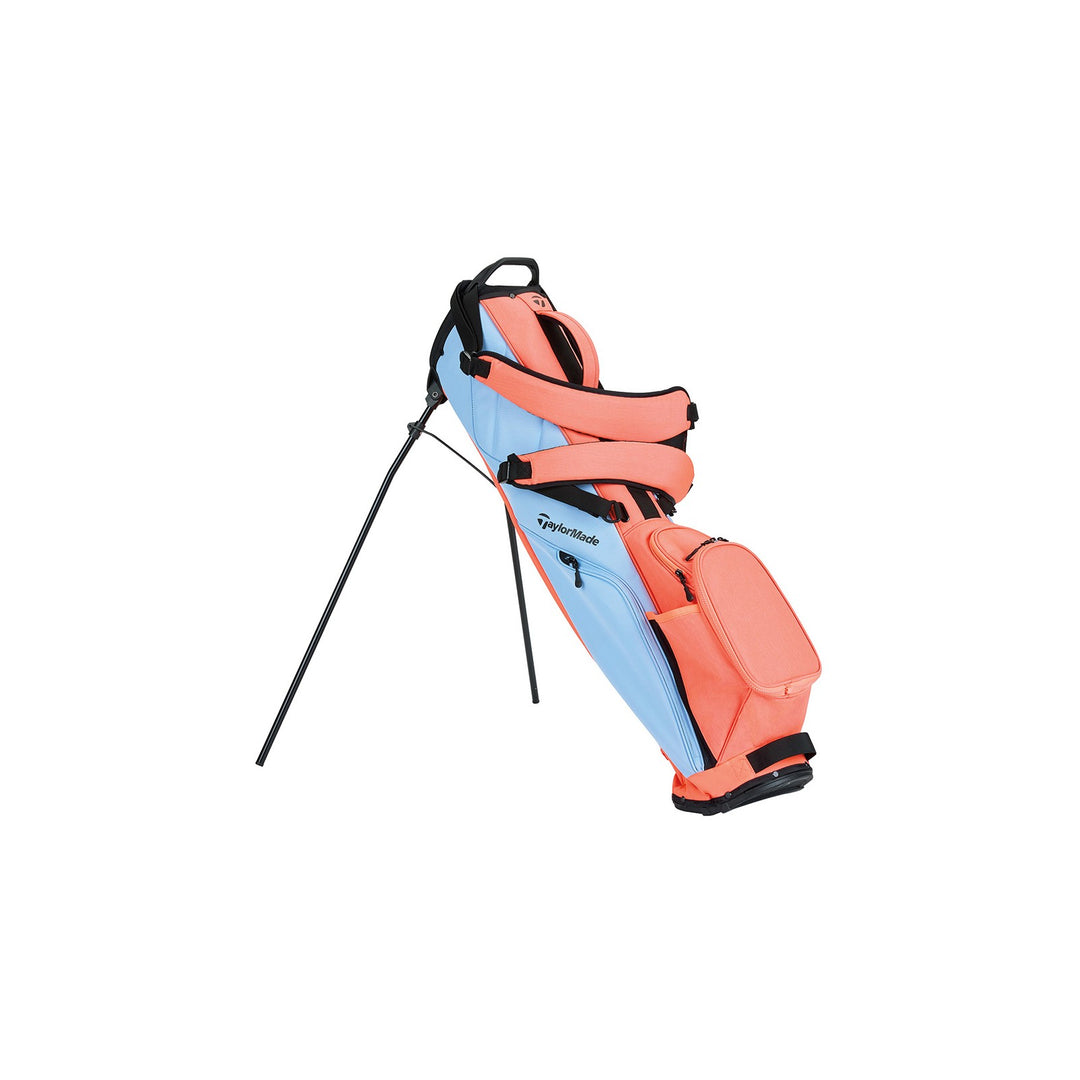 TaylorMade FlexTech Carry Stand Bag - Light Blue/Coral - view 5