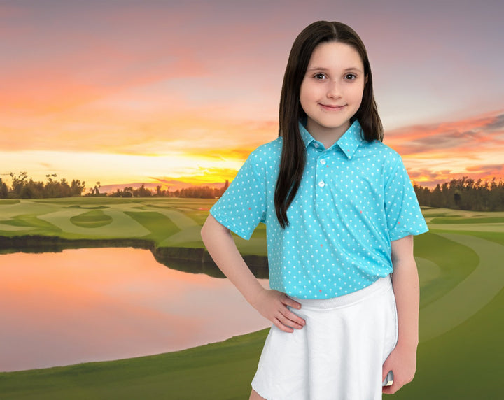 Summer Palm Youth Polo