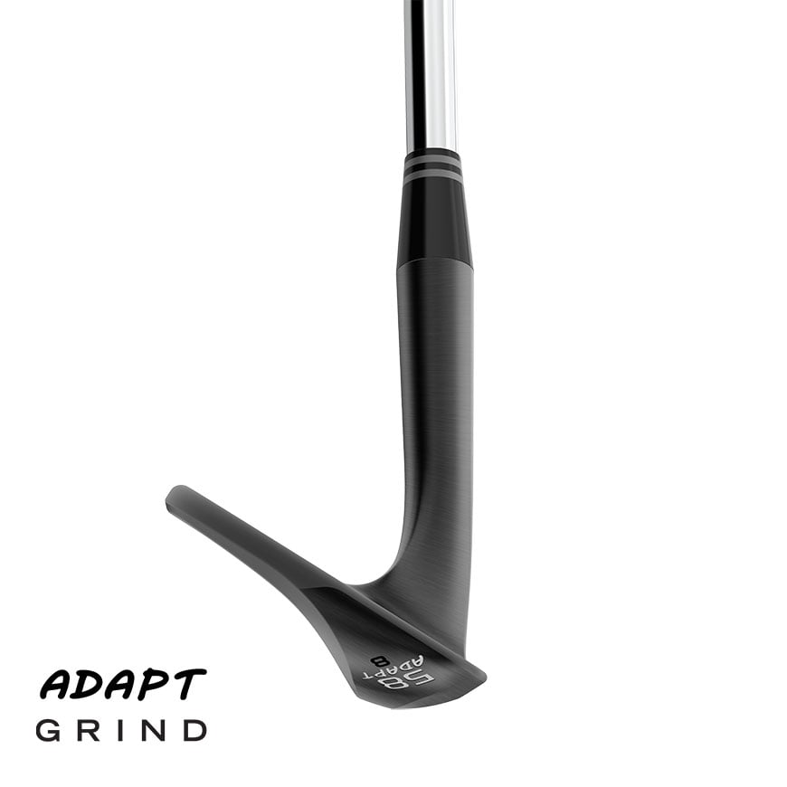 Cleveland Golf RTZ 2 Black Satin ADAPT Wedge - Toe