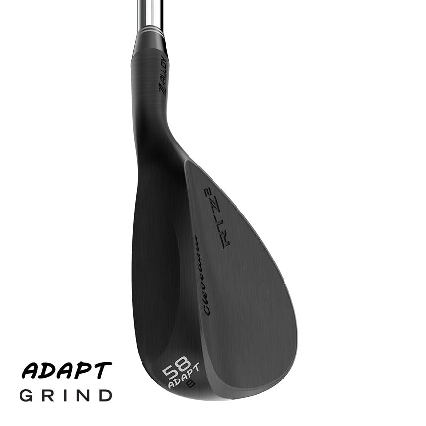 Cleveland Golf RTZ 2 Black Satin ADAPT Wedge - Top