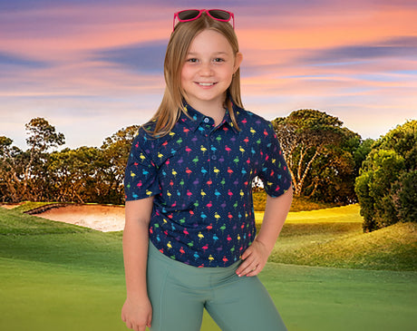 Party Birds Youth Golf Polo