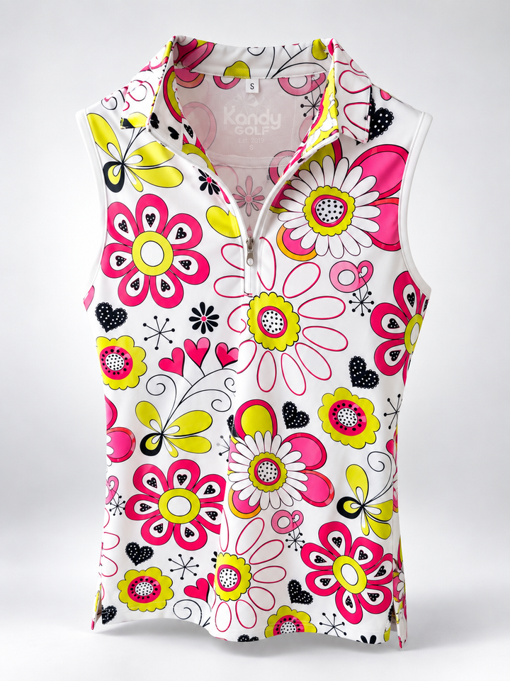2026 Assorted ladies' Sleeveless Golf Polos