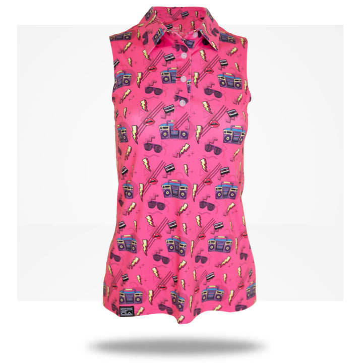 Retro Rewind Women's Golf Polo