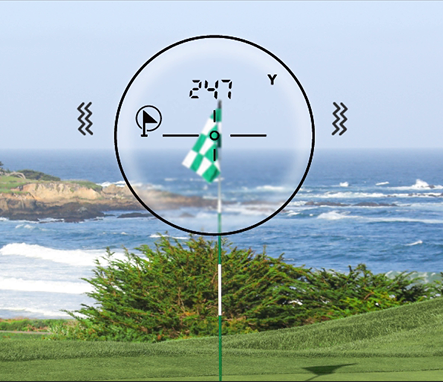 MILESEEY PF260 Tour Golf Rangefinder with Slope Switch