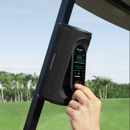 MILESEEY GeneSonic Pro Detachable Golf GPS Speaker