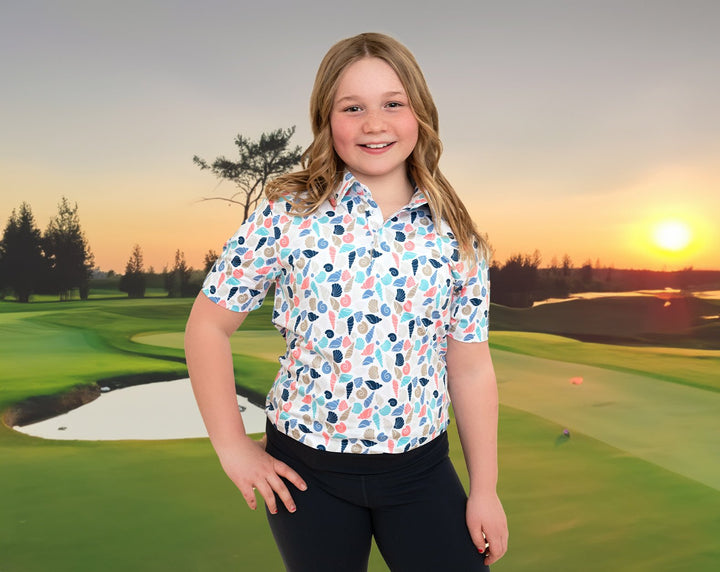 Shell of A Time Youth Polo