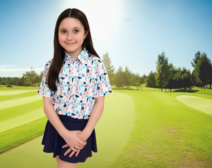Shell of A Time Youth Polo