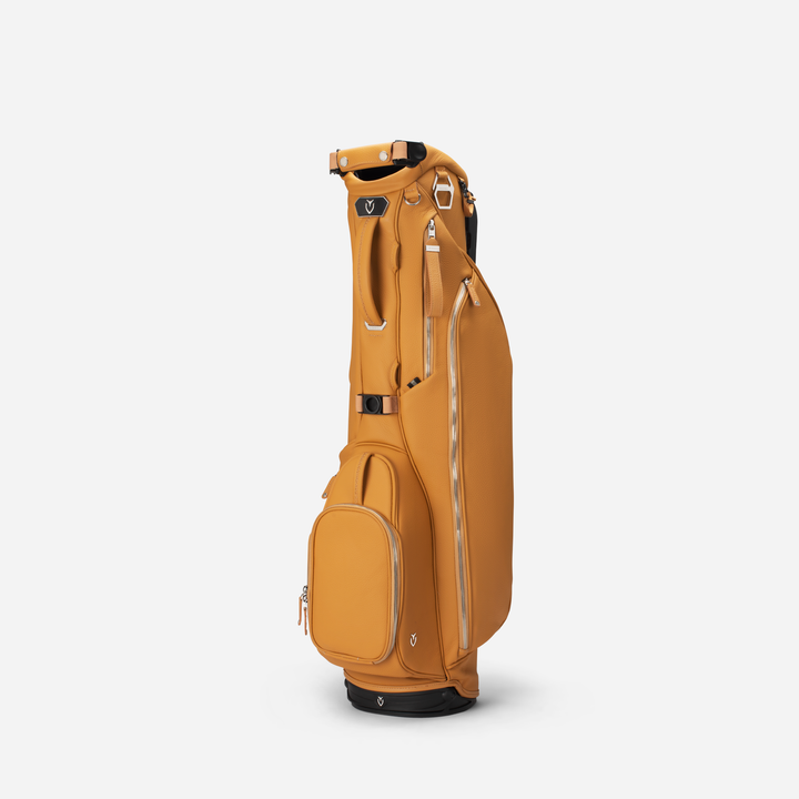 Sunday IV Cognac Leather Stand
