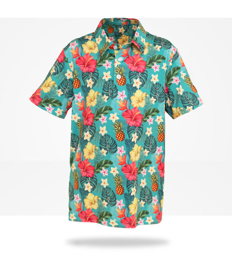 Tropical Bomb Youth Golf Polo