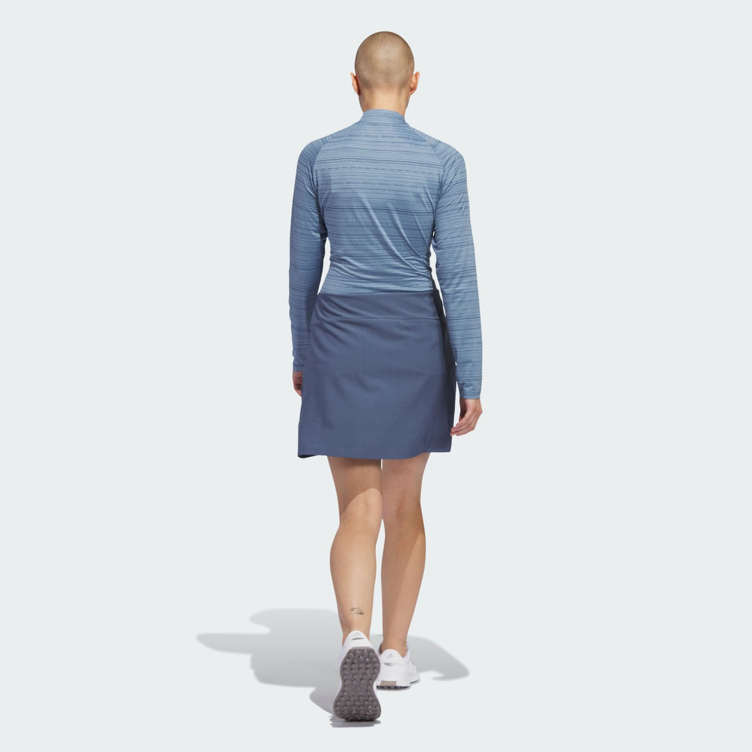 Adidas Ultimate365 Long Sleeve Dress - Blue Alternate